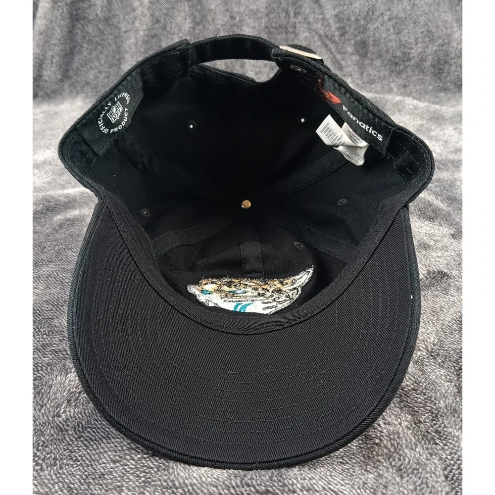 Jacksonville Jaguars‎ Cap Mens Black Logo Football NFL Adult Hat Adjustable